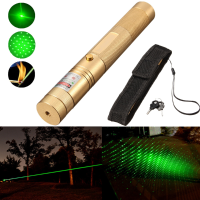 Adjust Burning 532nm Powerfull Green Light Pointer Pen Laser+holster