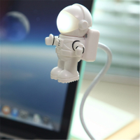 Adjustable Astronaut Usb Tube Led Night Light Lamp For Macbook Air Pro Laptop Pc