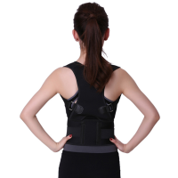 Adjustable Hunchbacked Posture Corrector Lumbar Back Support Brace Shoulder Band Belt