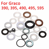 Aftermarket Repair V Packing Seals Kit For 390 395 495 595 Graco Paint Sprayer Ultra