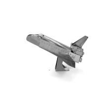 Aipin 3d Metal Diy Puzzle Stainless Steel Space Shuttle Model Silver Color For Kids Children Gift