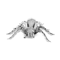 Aipin Diy 3d Metal Puzzle Stainless Steel Assembled Model Nano Stereo Puzzle Spider For Kids Gift