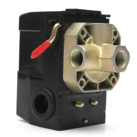 Air Compressor Pressure Switch Control Valve 4 Ports 90 120psi 26 Amp 240vac
