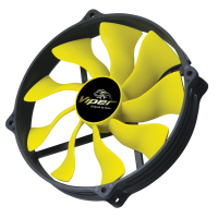 Akasa Ak Fn073 14cm 4 Pin Pwm Viper S Flow Cooling Fan Heat Sink Hydro Dynamic Bearing