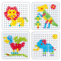 Animal Assembly Model Kit Block Toys Educational Children Diy Toy