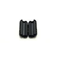 Anti Electromagnetic Clip On Soft Ferrite Ring Snap For Servo Wire Cable