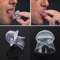 Anti Snoring Tongue Device Silicone Sleep Apnea Aid Snore Stopper Mouthpiece Food Grad Material