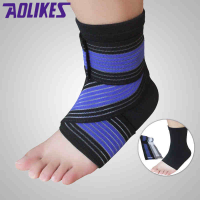 Aolikes Ankle Support Compression Bandage Outdoor Sport Brace Sprain Protect Sock