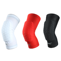 Aolikes Hex Sponge Protective Knee Pads Basketball Leg Sleeves Compression Knee Braces Kneepads