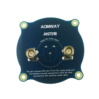 Aomway Ant018 Triple Feed Patch 1 5.8G 8dbi Rhcp/lhcp Fpv Pagoda Antenna Sma/rp Sma Male
