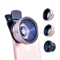 Apexel Apl 0.45Wm Universal 37mm 0.45X Super Wide Angle Lens With 12.5X Super Macro Lens