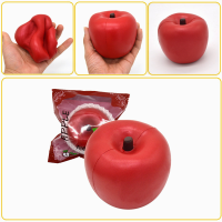 Areedy Squishy Red Apple 10cm Slow Rising With Original Packaging Fun Gift Decor Toy