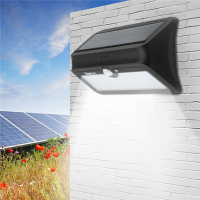 ARILUX® AL SL 13 46 LED Solar Powered PIR Motion Sensor Wall Light Waterproof Security Outdoor Lamp