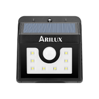 Arilux® Al Sl01 Super Bright 8 Led Solar Pir Motion Sensor Light Waterproof Outdoor Security Lamp