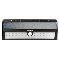 Arilux® Al Sl03 Solar Powered 44 Led Pir Motion Sensor Light Outdoor Waterproof Ip65 Wall Lamp