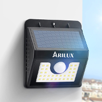 Arilux® Al Sl04 Super Bright 30 Led Solar Pir Motion Sensor Light Waterproof Outdoor Security Lamp