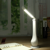 Arilux® Al Tl02 Foldable Touch Dimming Led Table Lamp Usb Rechargeable Bedside Study Reading Light