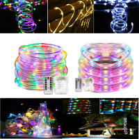 Arilux® Battery Powered 5m 10m Copper Wire Led Rope Fairy String Light For Christmas +13keys Remote