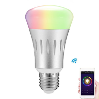 Arilux® E27 7w Rgb + White Dimmable Smart Wifi Led Light Bulb Works With Amazon Alexa Echo Ac85 265v