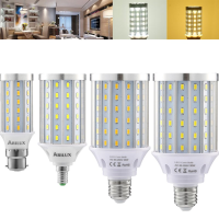 Arilux® E27 E14 B22 12w 18w 25w 30w Smd 5730 Pure White Warm White Led Corn Light Bulb Ac85 265v
