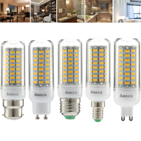 Arilux® E27 E14 B22 Gu10 G9 5w Smd5730 Constant Current Smart Ic 89leds Corn Light Bulb Ac220v