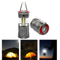 Arilux® Portable Collapsible Cob Camping Lantern Battery Powered Magnetic Flashlight For Emergency