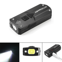 Astrolux K1 Stainless Steel Xp G3+365nm Uv+red Led 250lm Usb Rechargeable Mini Led Keychain