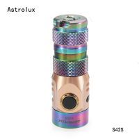 Astrolux S42s Colored 4xnichia 219c/xp G3 2023lm Rechargeable Mini Led Flashlight