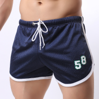 Athletic Running Shorts For Men Double Mesh Quick Qry Fit Breathable Bermuda Boxer Shorts