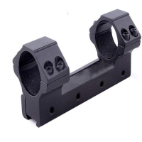 Aurktech 25.4Mm Aperture Scope Ring High Profile Fit For 20mm Card Slot Rail Flashlight Mounts