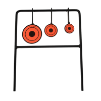 Aurktech Hunting 3 Plate Reset Shooting Target/small Metal Reduction Carbon Steel