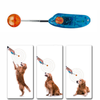 Aurktech Novelty Stretchable Design Pet Huntingtraining Clicker Dog Retractable Commander
