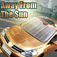 Auto Car Windshield Front Window Visor Cover Sunshade Silver Foil