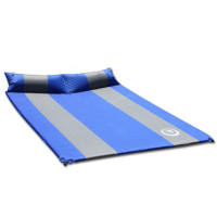 Automatic Double Thick Inflatable Mattress With Pillow Air Bed Nap Mat