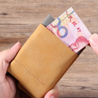 Automatic Rfid Business Card Holder Credit Card Case Portable Name Cards Short Wallets
