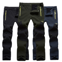 Autumn Winter Outdoor Sports Climbing Trousers Waterproof Warm Thick Lovers Assault Pants