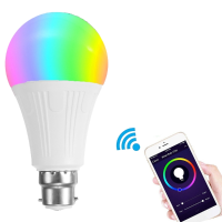 B22 7W RGBW WiFi APP Controlled LED Smart Light Bulb for Echo Alexa Google Home AC110 220V