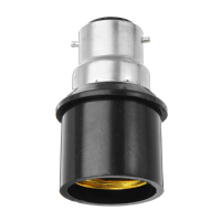 B22 To E27 Bulb Lamp Converter Socket Base Holder Adapter Ac220v