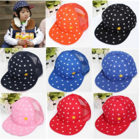 Baby Boys Kids Adjustable Baseball Hip Hop Cap Little Star Flat Hat