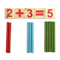 Baby Child Counting Stick Wooden Calculation Math Educational Toy