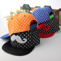 Baby Children Canvas Beard Hat Hip Hop Baseball Cap