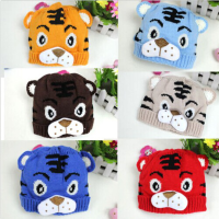 Baby Children Tiger Pattern Cap Photo Photography Prop