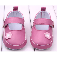 Baby Girl Flower Decorated Princess Toddler Shoes