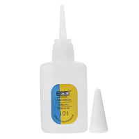 BAIHERE 101 Super Glue Instant Quick Drying Adhesive Fast Strong Bond for Leather Rubber Metal 20g
