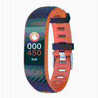 Bakeey P4 0.96 OLED Color Screen Electrocardiogram Blood Pressure Heart Rate Monitor Smart Watch