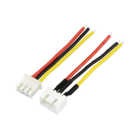Balance Charging Terminal 2s 1p Male And 1p Female 24awg Silicone Charging Cable For Rc Drone