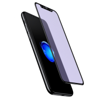 Baseus 0.23Mm Frosted Anti Blue Light 3d Pet Soft Edge Tempered Glass Film For Iphone X