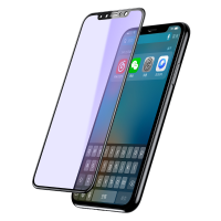 Baseus 3d Anti Blue Light 0.23Mm Pet Soft Edge Tempered Glass Film For Iphone X