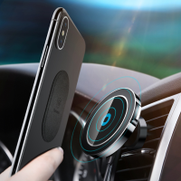 Baseus Qi Wireless Magnetic Air Mount Car Charger for iPhone X 8 Note 8 S8 S9