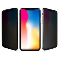Benks Anti Peeping Privacy 3d Soft Edge Tempered Glass Screen Protector For Iphone X